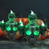 Halloween Skull With Light