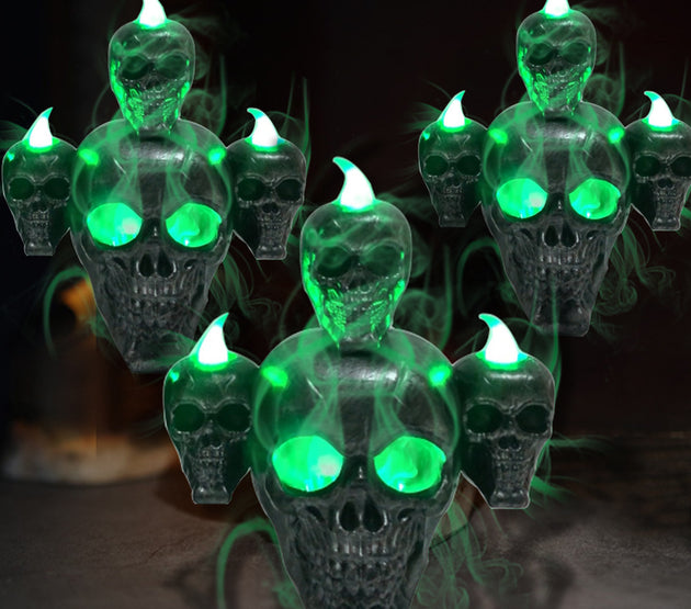 Halloween Skull With Light