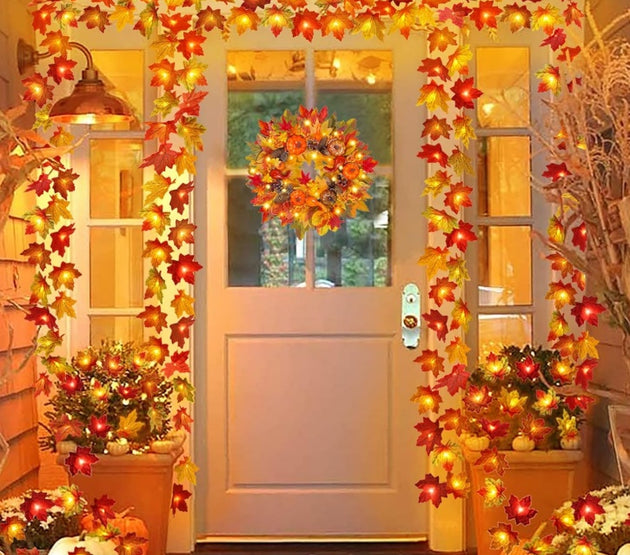 Maple Leaf Light String